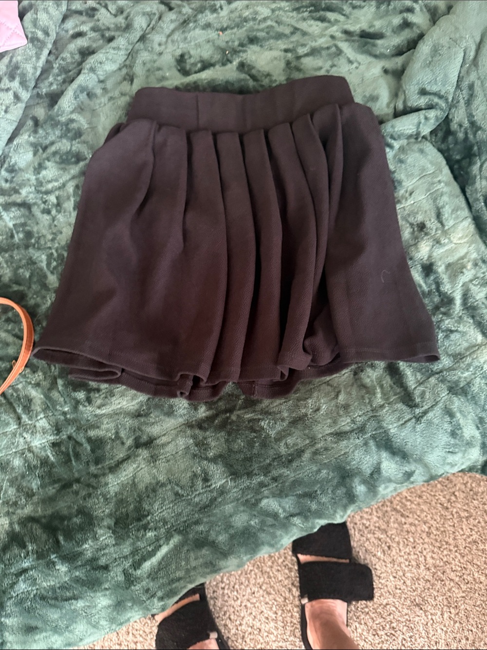 Black Mini Skirt - St. John's Bay